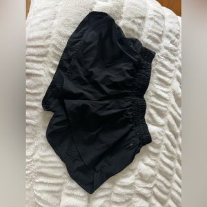 Black LULULEMON ATHLETIC SHORTS